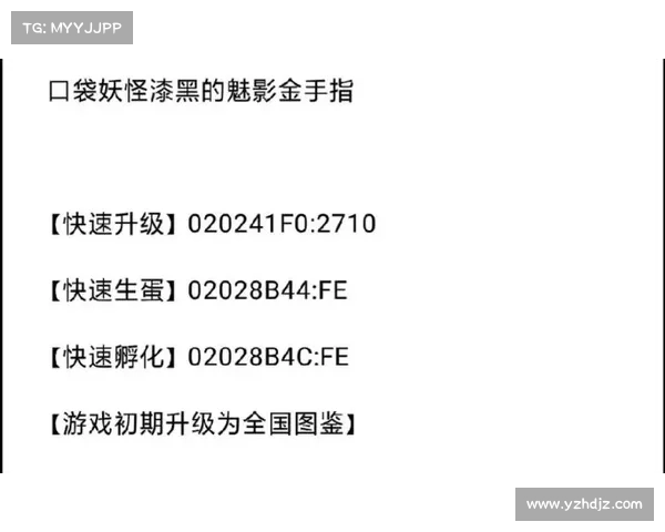 《口袋妖怪黑白金手指全功能解析与使用技巧详尽指南》 《口袋妖怪黑白金手指全功能解析与使用技巧详尽指南》